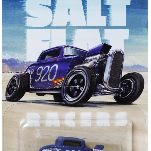 Hot Wheels Silver Series Salt Flat 1:64 1932 Ford for 3 Years & Above (Blue)